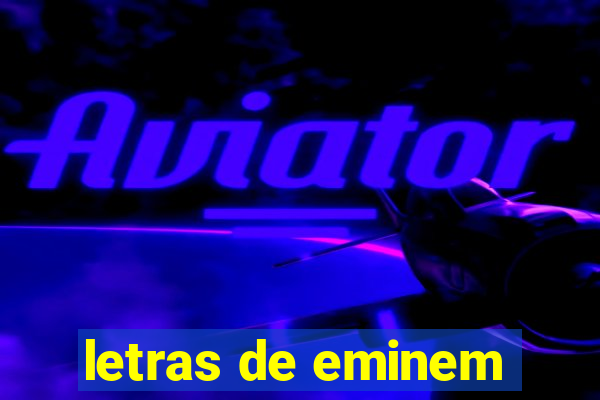 letras de eminem