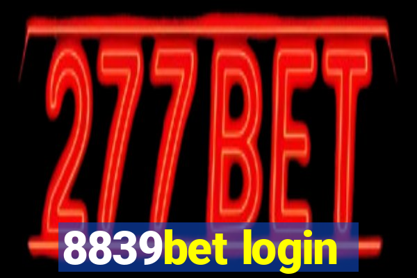 8839bet login