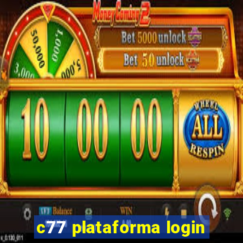 c77 plataforma login