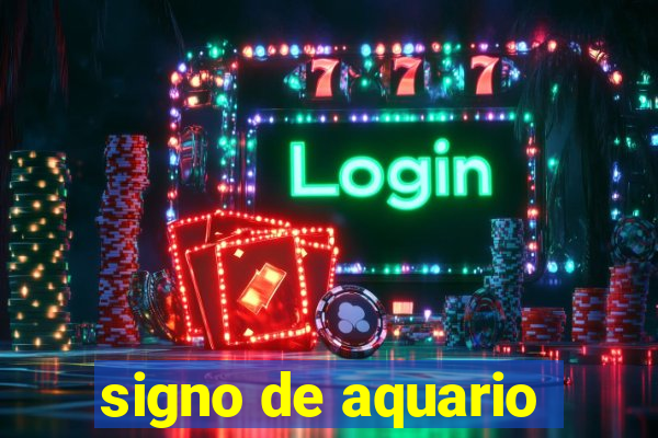 signo de aquario