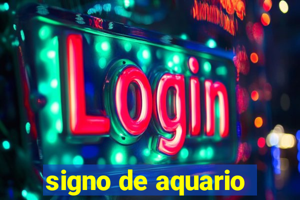 signo de aquario