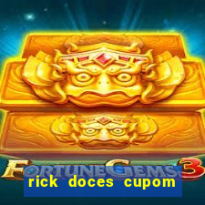 rick doces cupom primeira compra