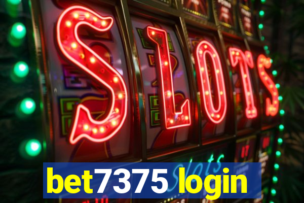 bet7375 login