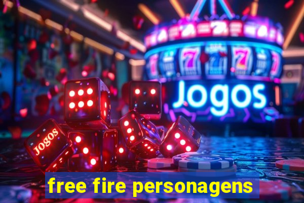 free fire personagens