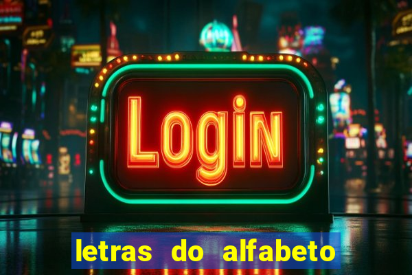 letras do alfabeto personalizadas para imprimir