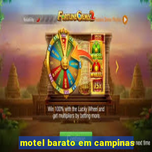 motel barato em campinas