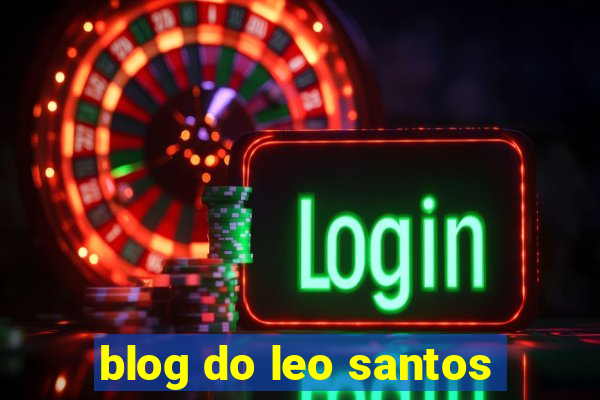 blog do leo santos