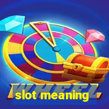 slot meaning