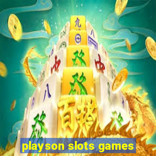 playson slots games