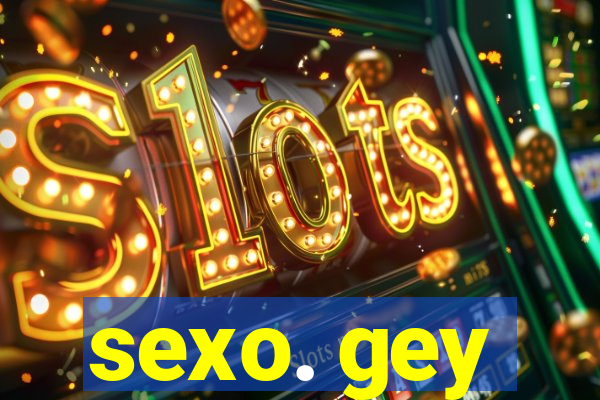 sexo. gey