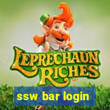 ssw bar login