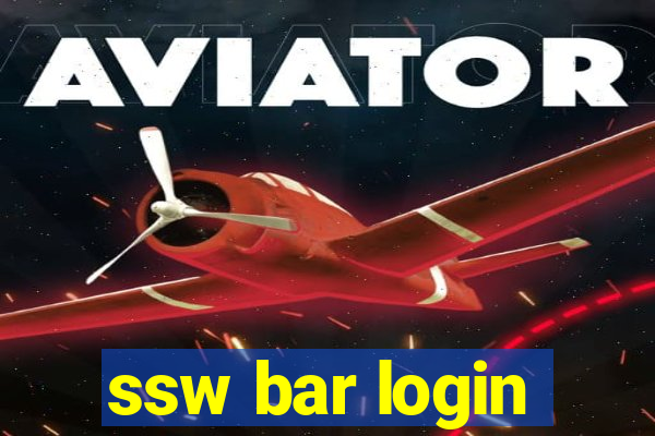 ssw bar login