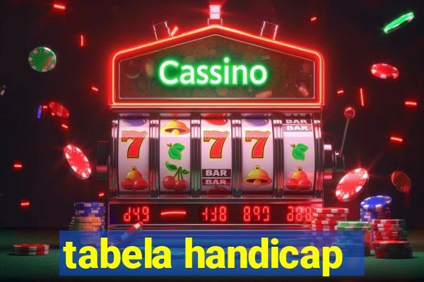 tabela handicap