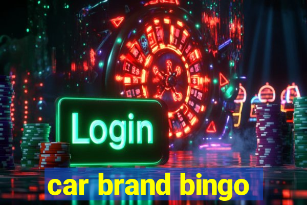 car brand bingo