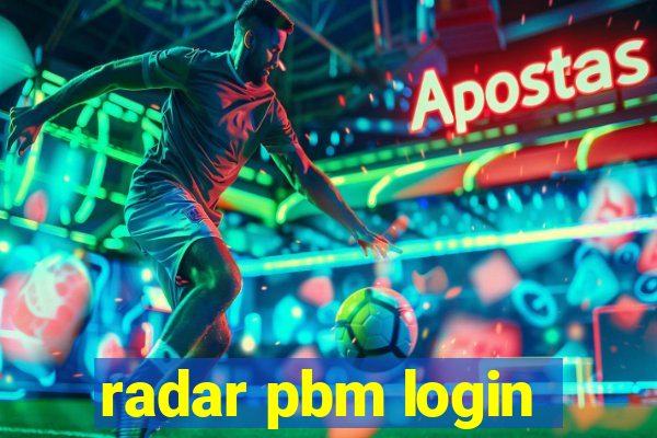 radar pbm login