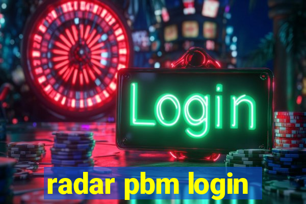 radar pbm login