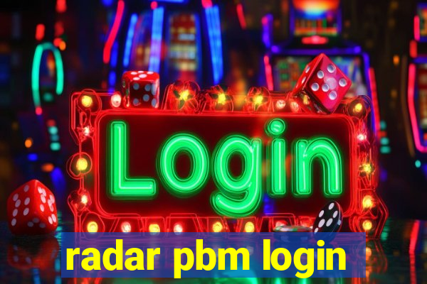 radar pbm login