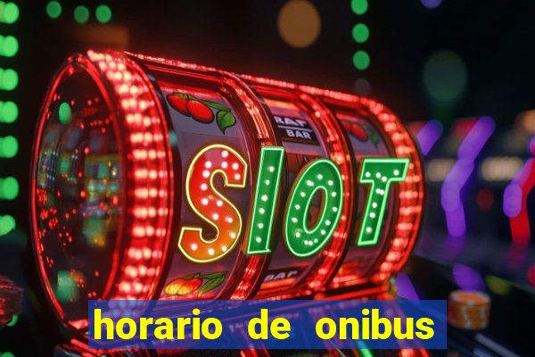 horario de onibus santos dumont x juiz de fora