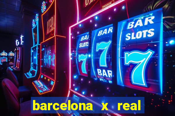 barcelona x real madrid ao vivo futemax