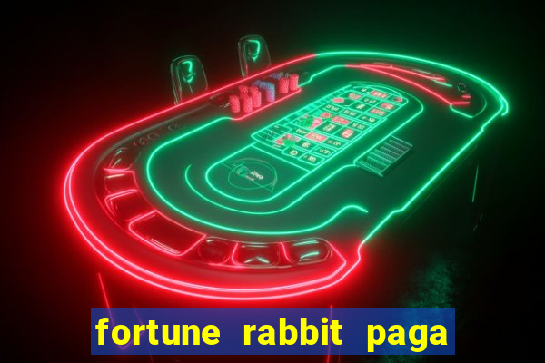 fortune rabbit paga mesmo Informational