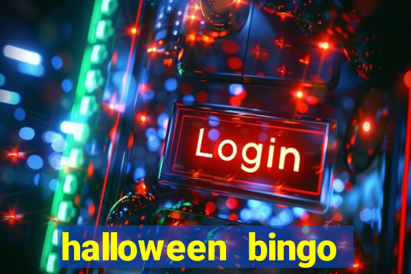 halloween bingo games for kids