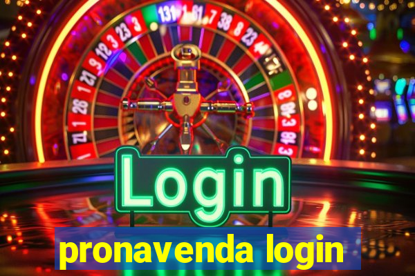 pronavenda login