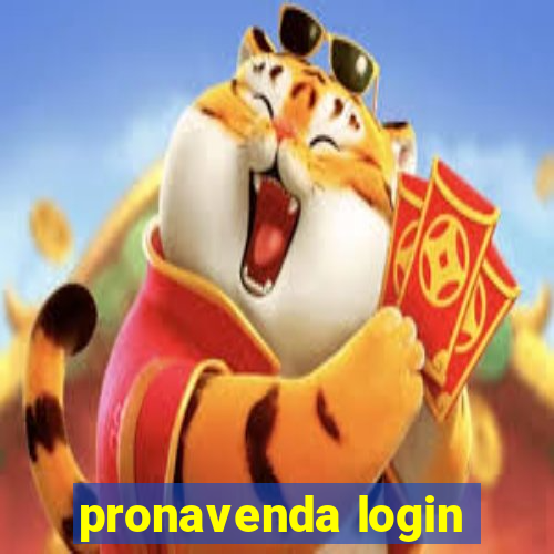 pronavenda login