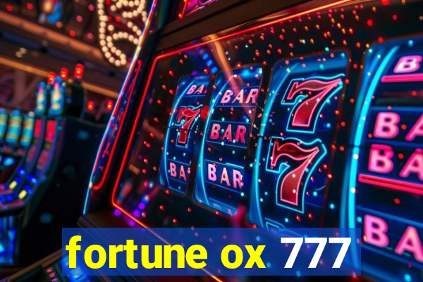 fortune ox 777