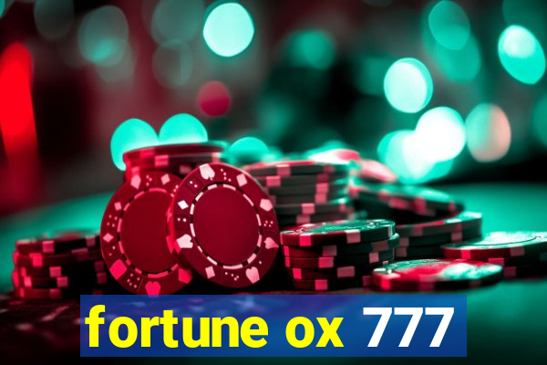 fortune ox 777