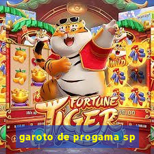 garoto de progama sp