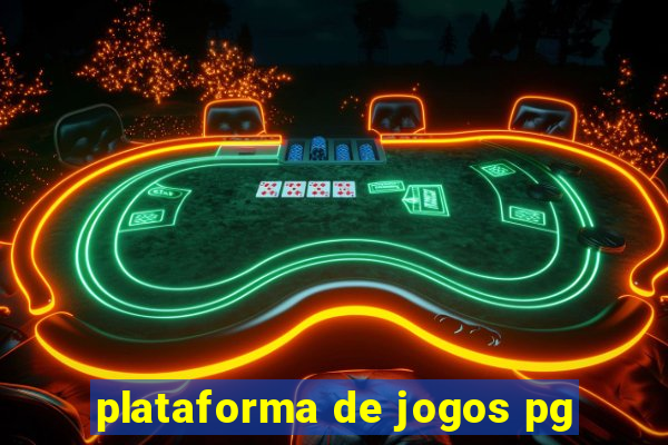 plataforma de jogos pg