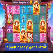 amen break generator