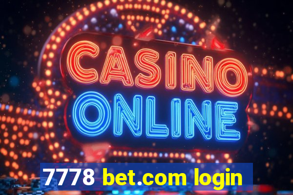 7778 bet.com login