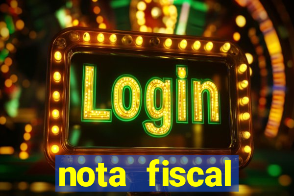 nota fiscal cruzeiro sp