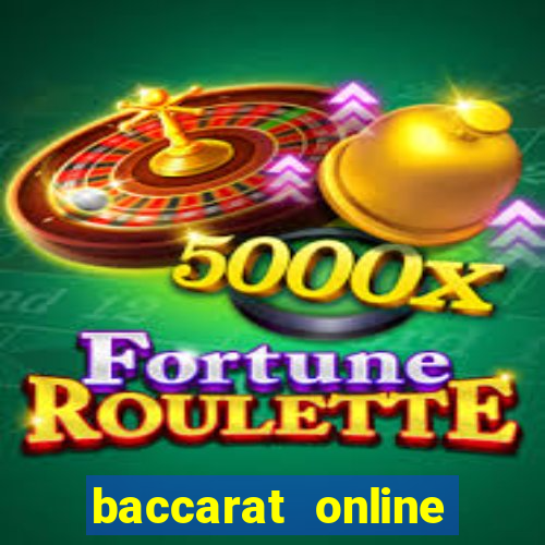 baccarat online casino games in canada