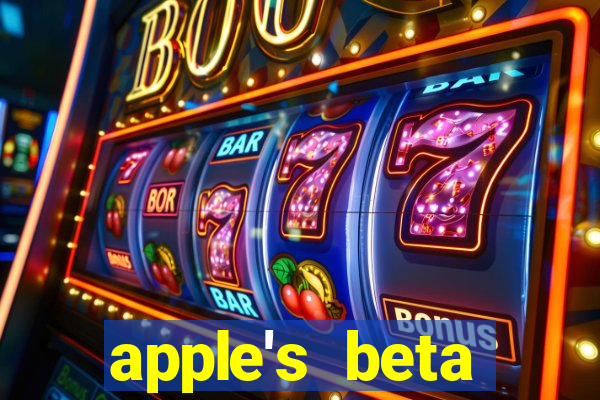 apple's beta software program