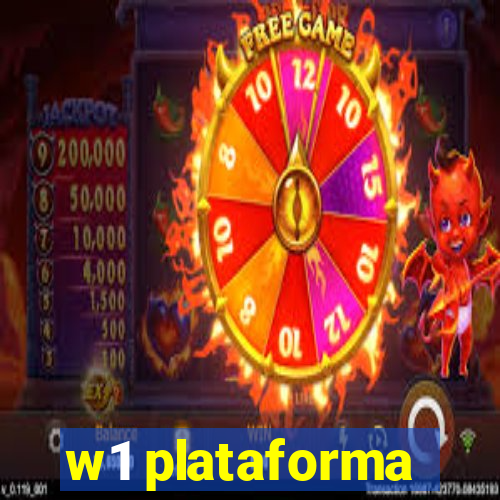 w1 plataforma