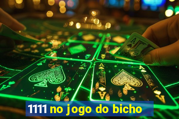 1111 no jogo do bicho