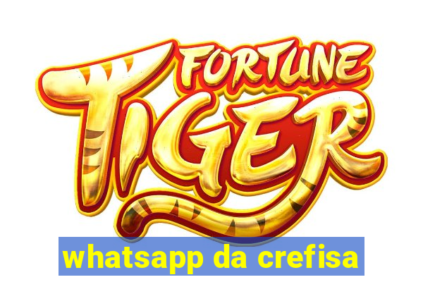 whatsapp da crefisa