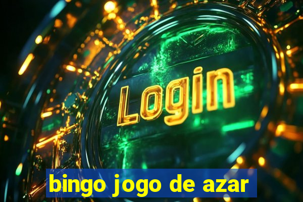 bingo jogo de azar