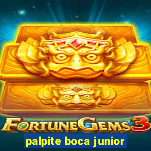 palpite boca junior