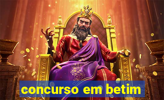 concurso em betim