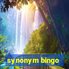 synonym bingo