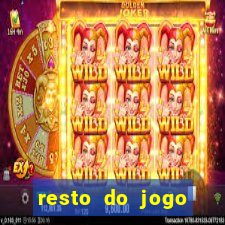 resto do jogo placar atual