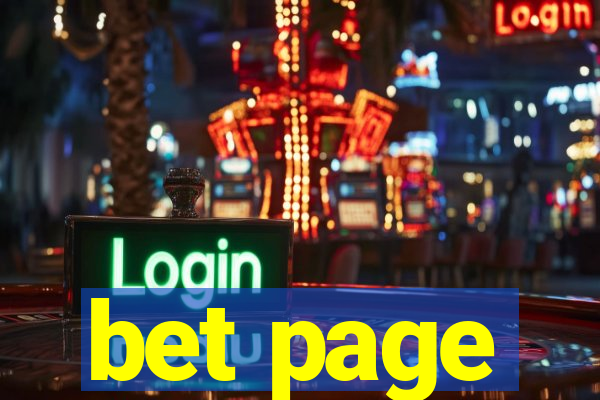 bet page