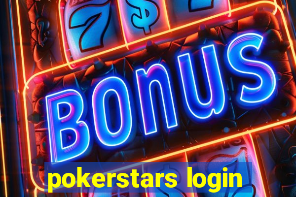 pokerstars login