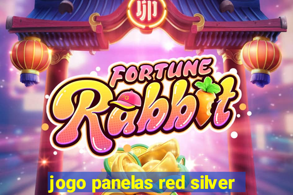 jogo panelas red silver