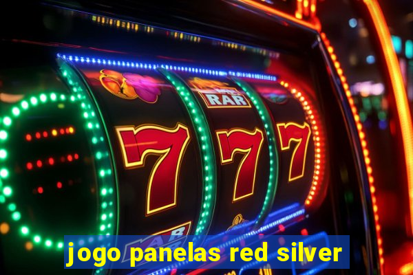 jogo panelas red silver