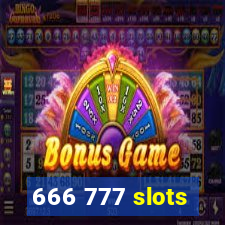 666 777 slots