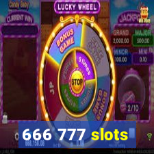 666 777 slots